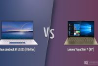 Asus Zenbook 14 OLED vs Lenovo Yoga Slim 7i for color accuracy