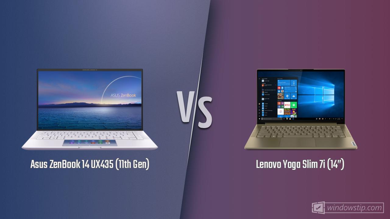 Lenovo Yoga Slim 7i (14”) vs. ASUS Zenbook 14X UX5401 | Intel: Full ... Asus Zenbook 14 OLED vs Lenovo Yoga Slim 7i for color accuracy