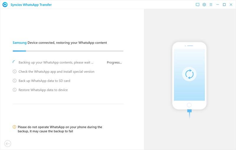 How to transfer WhatsApp data from iPhone to a Samsung phone